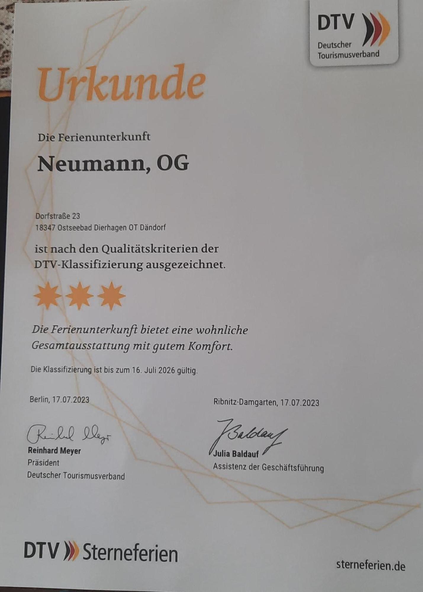 3***Ferienwohnungen Neumann Dändorf Zewnętrze zdjęcie